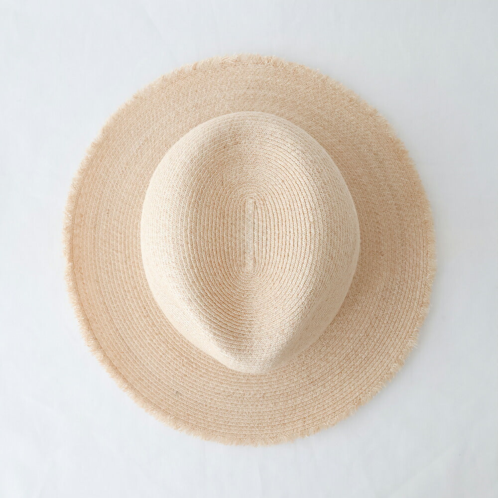 ABACA CENTER CREASE HAT(MYYY261324)(帽子)【2026春夏】