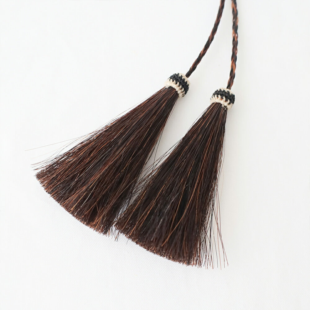 帽子用ストラップ(C-5)HORSE HAIR BRAID CHIN STRAP KIJIMA TAKAYUKI