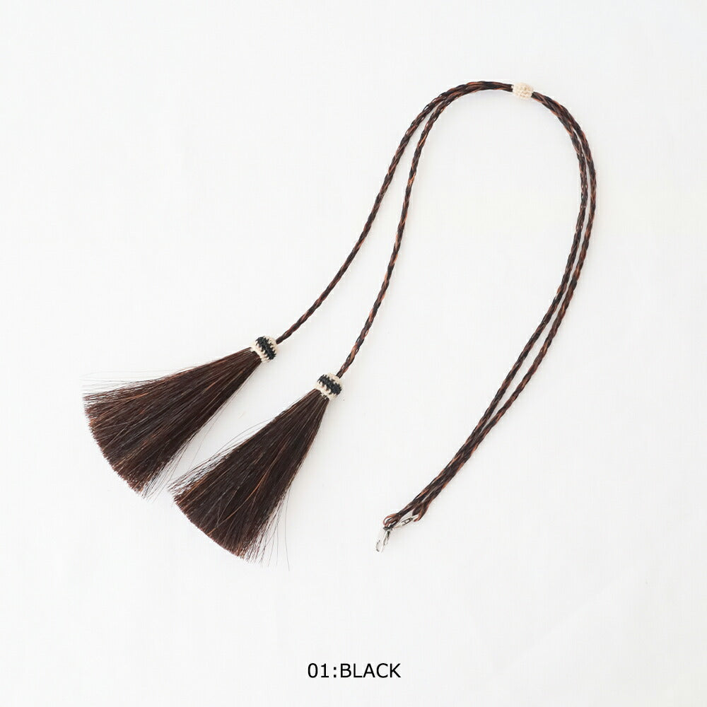 帽子用ストラップ(C-5)HORSE HAIR BRAID CHIN STRAP KIJIMA TAKAYUKI