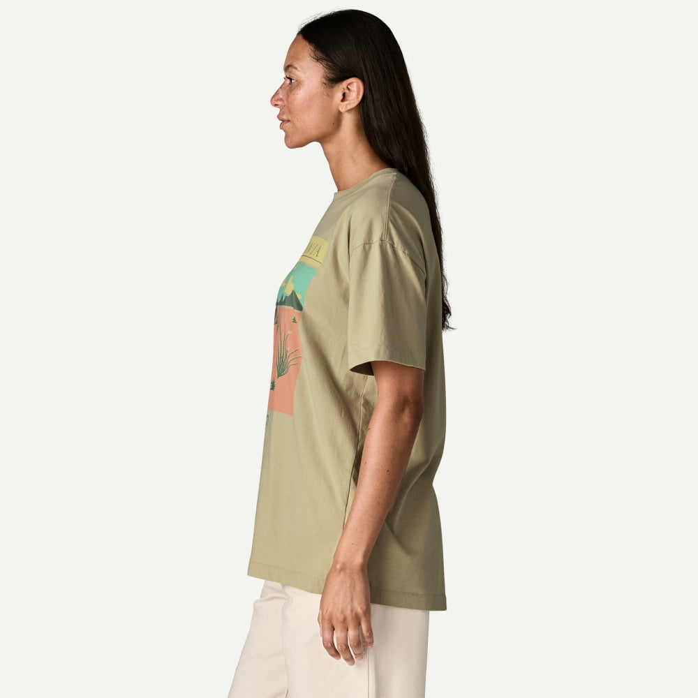 ウィメンズ・デザート・グロー・オーバーサイズ・Tシャツ <br>(37868) <br>(レディース)