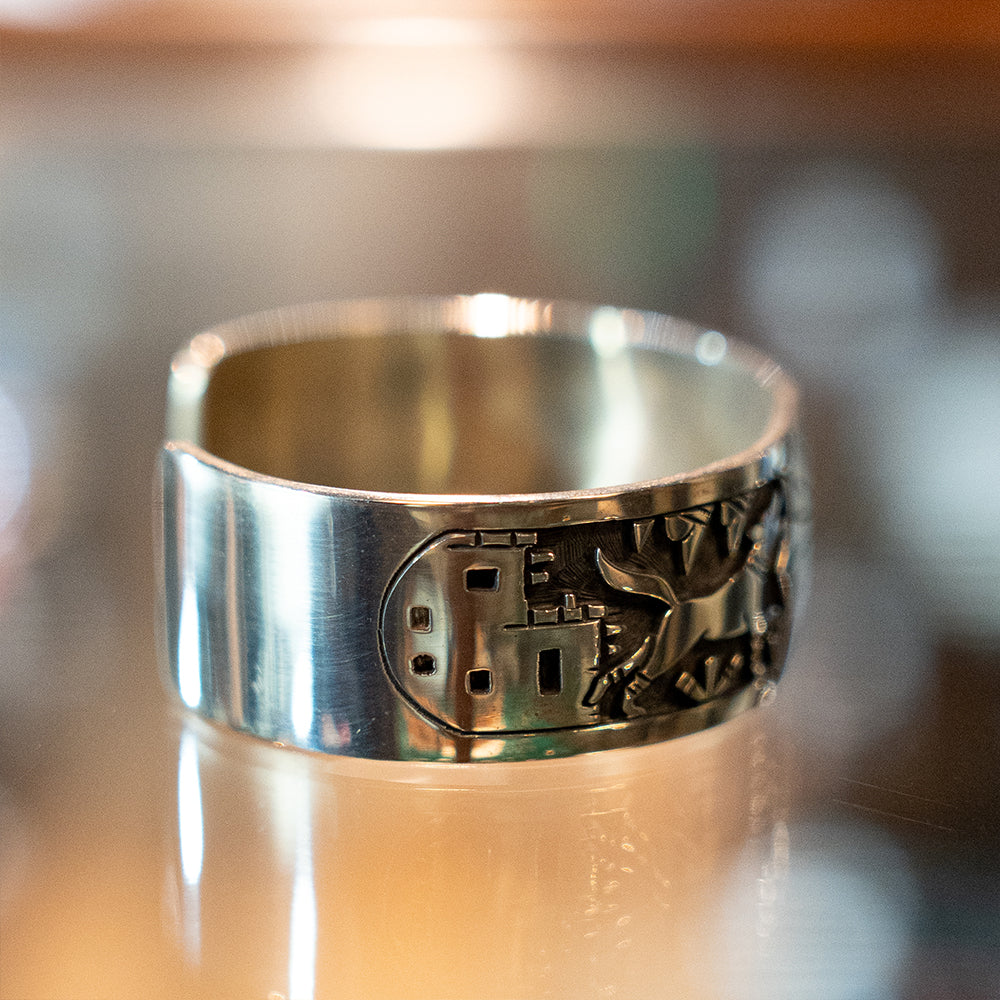 Hopi Sunface Bracelet<br>【Eddison Wadsworth】<br>(CEW200402)