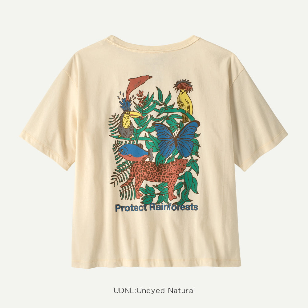 ウィメンズ・プロテクト・レインフォレスツ・イージーカット・Tシャツ <br>(37867) <br>(レディース)