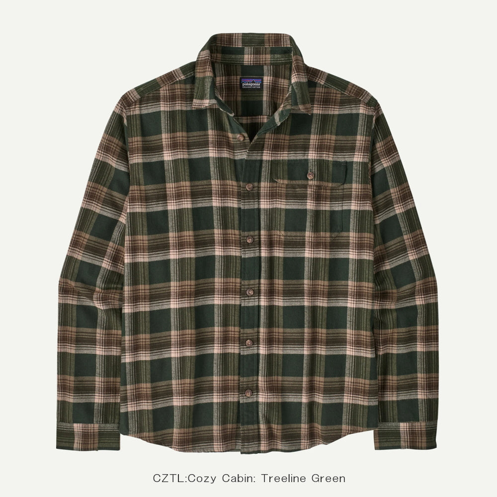 パタゴニア <br>メンズ・ロングスリーブ・ライトウェイト・フィヨルド・フランネル・シャツ <br>(42410) <br>(メンズ) <br>【2026秋冬】