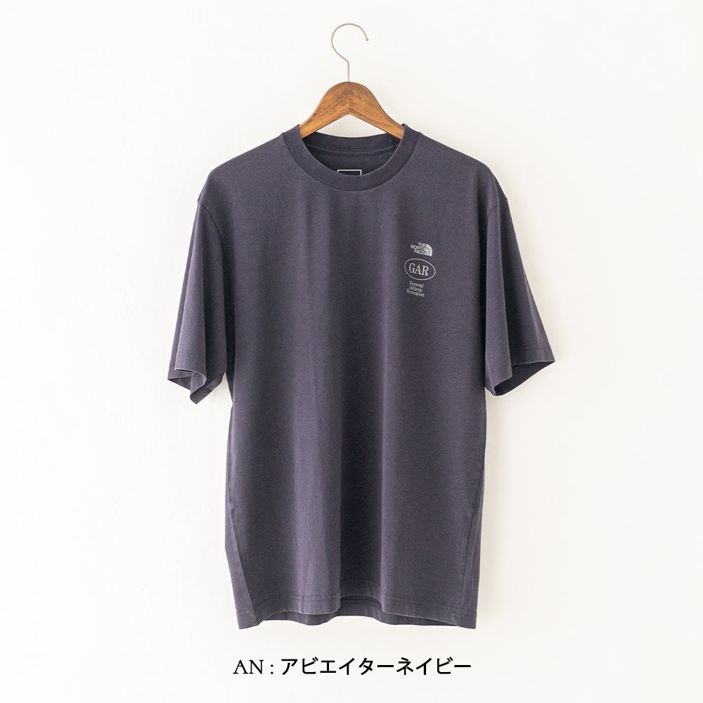ザ・ノース・フェイス <br>GARスモーラータイポグラフィックショートスリーブティー <br>(NT32667) <br>GAR Smaller Typographic S/S Tee <br>THE NORTH FACE(メンズ) <br>【2026春夏】