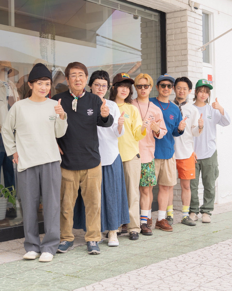 ワラワラスポーツ×バテンウェア × PLUS USP <br>Battenwear Old Logo BBT <br>(BTNOLBBT)(レディース/メンズ) <br>【2026春夏】