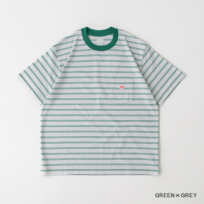 ダントンコットンポリエステルポケットTシャツ(DT-C0197TCB-ST)T/COPENENDJERSEYPOCKETT-SHIRTDANTON(レディース)【2025春夏】*送料無料*【後払い決済不可】*