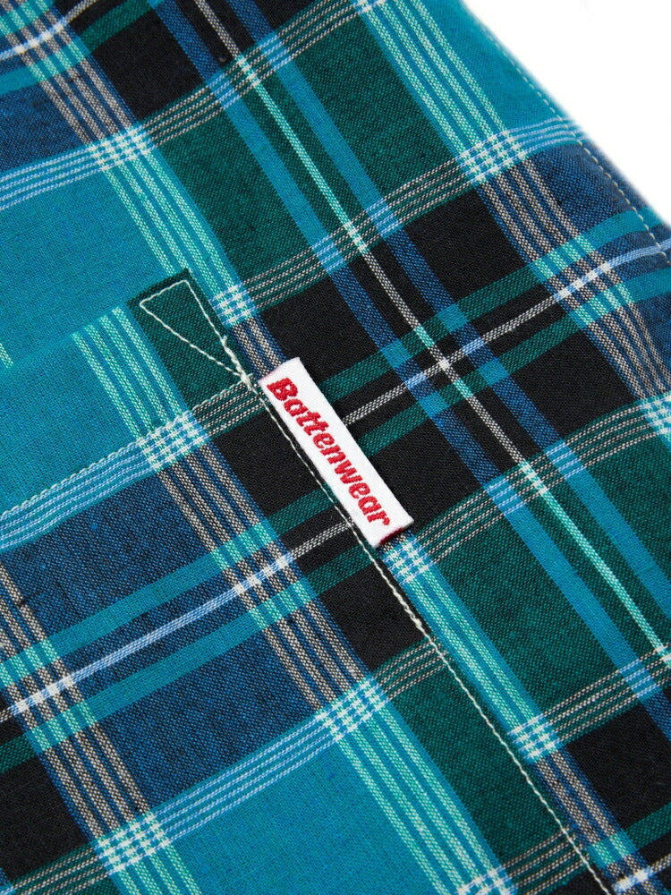 バテンウェアIndianMadrasFivePocketIslandShirt(30126SV)Battenwear(メンズ)【2026春夏】*送料無料*【後払い決済不可】*