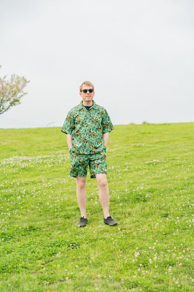 バテンウェアCottonPrintedBroadClothFivePocketIslandShirt(30126SV)Battenwear(メンズ)【2026春夏】*送料無料*【後払い決済不可】*
