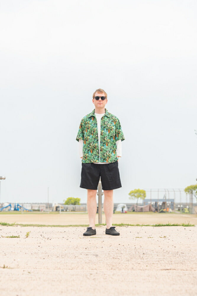 バテンウェアCottonPrintedBroadClothFivePocketIslandShirt(30126SV)Battenwear(メンズ)【2026春夏】*送料無料*【後払い決済不可】*